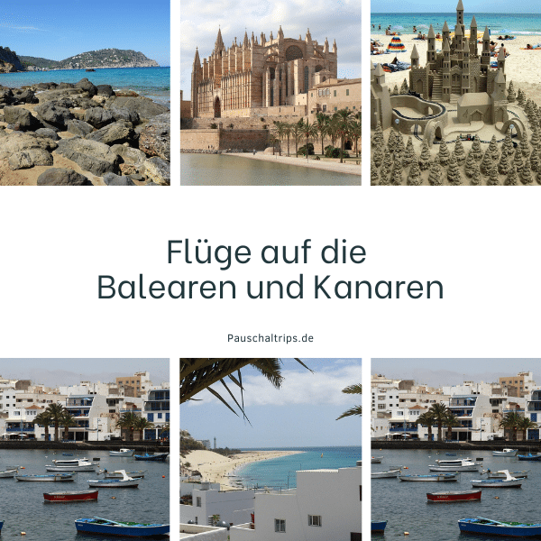 Pauschaltrips.de - Flüge auf die Balearen und Kanaren